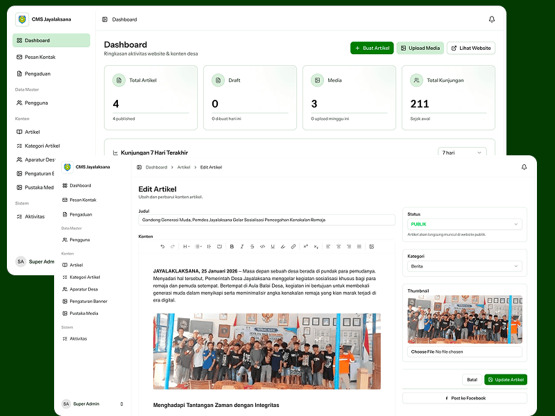 Balai Desa Jayalaksana Company Profile